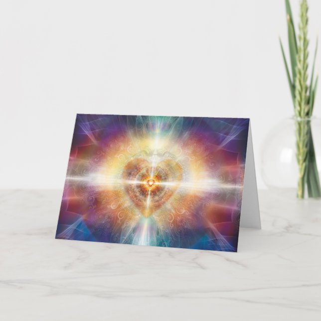 Beautiful Heart Centre Card (Front)
