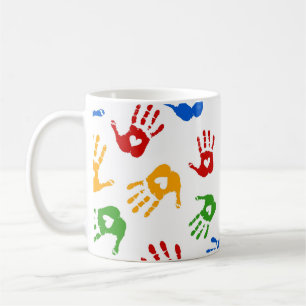 Beautiful Heart in Palm Coffee Mug