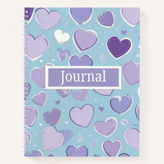 Beautiful Heart Journal Notebook (Front)