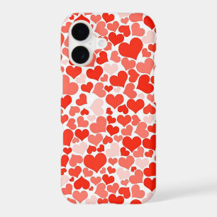 Beautiful Heart Shape Abstract Background Pink Red