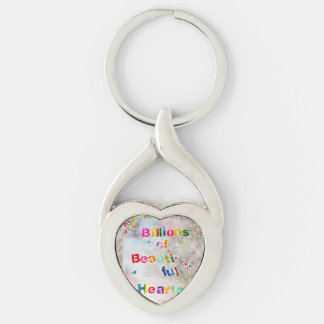 Beautiful Hearts Keychain