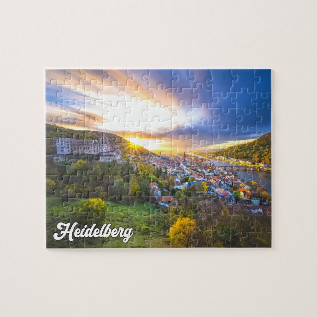 Beautiful Heidelberg, Germany Jigsaw Puzzle (Horizontal)
