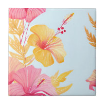 Beautiful Hibiscus | Tropical Flower Watercolor