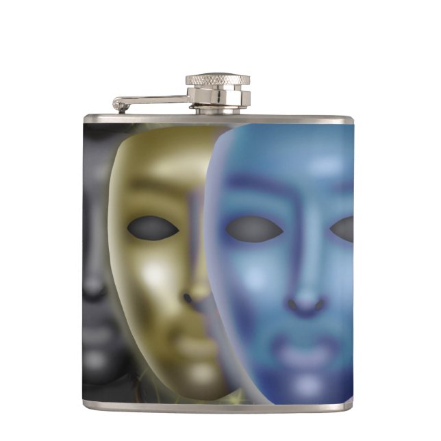 Beautiful Hip Flask (Front)