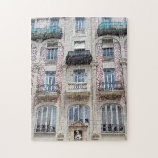 Beautiful Historic Architecture, Valencia, Spain Jigsaw Puzzle (Vertical)