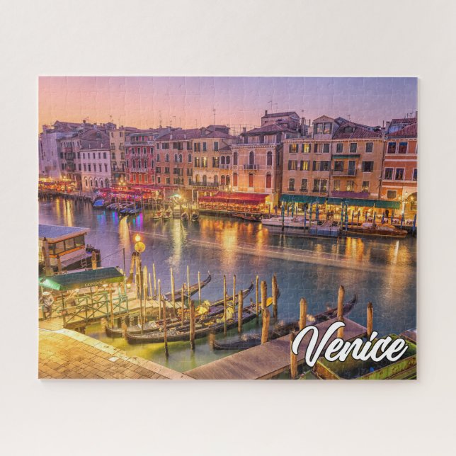 Beautiful Historic City Of Venice, Italy Jigsaw Puzzle (Horizontal)