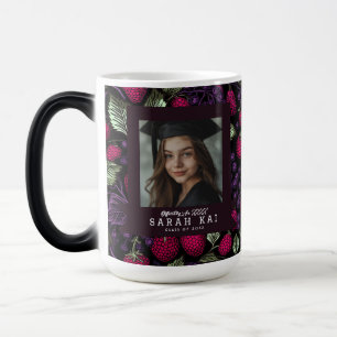 Beautiful Holiday Print Graduation Gift Magic Mug