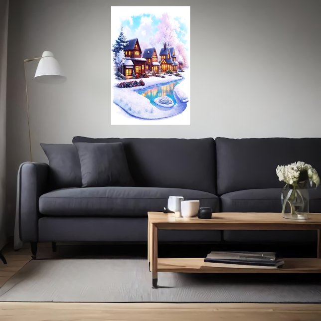 Beautiful home | AI Art Poster (Creator Uploaded)
