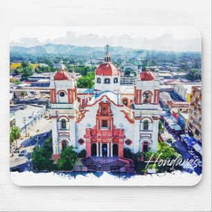 Beautiful Honduras Panorama View Mouse Pad
