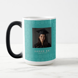 Beautiful Honeycomb Pattern Boys Graduation Gift Magic Mug