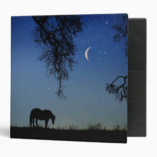 Beautiful Horse and Moon Binder