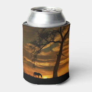 Beautiful Horse and Tree Cozy Cup Can Cooler