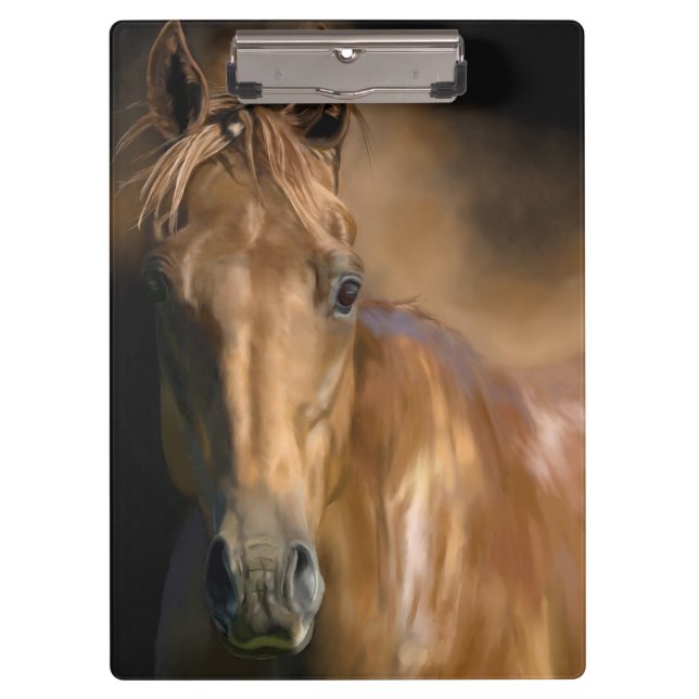 Beautiful Horse Clipboard (Front)