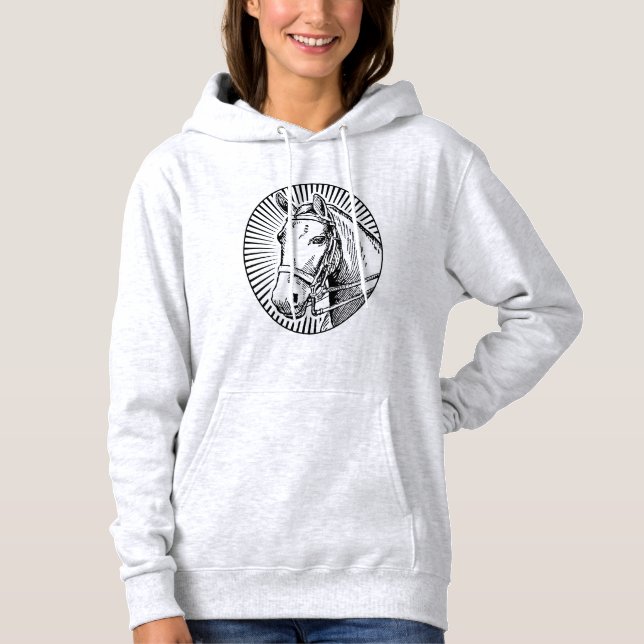 Beautiful Horse Hoodie (Front)