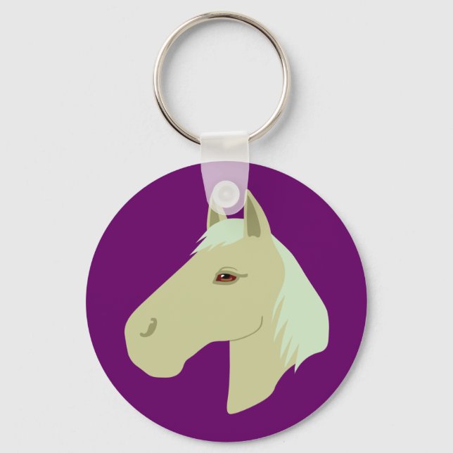 Beautiful Horse Keychain (Front)