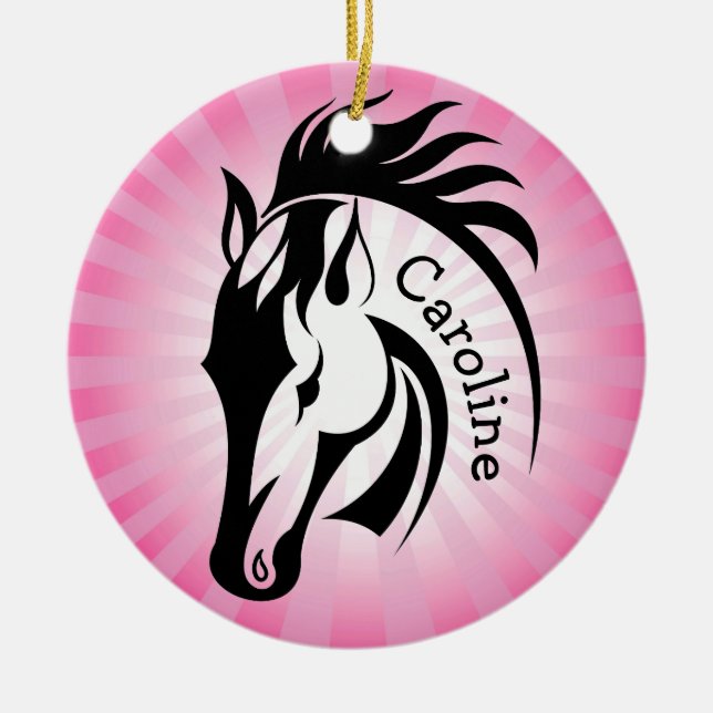 Beautiful Horse Ornament (Front)