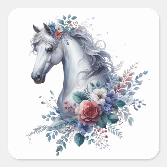 Beautiful Horse Stickers (Front)