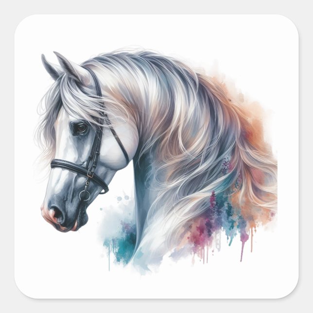 Beautiful Horse Stickers (Front)