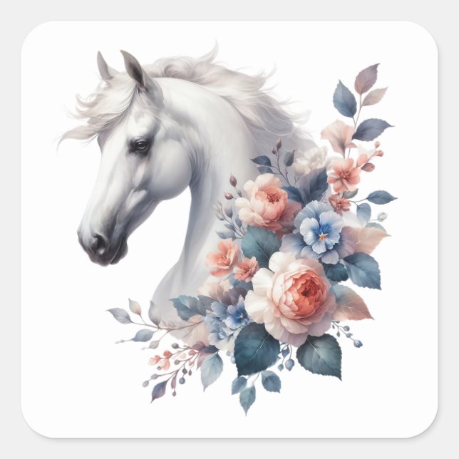Beautiful Horse Stickers (Front)