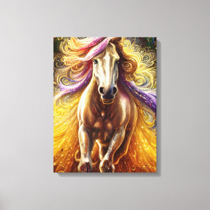 Beautiful Horse Stretched Canvas Print