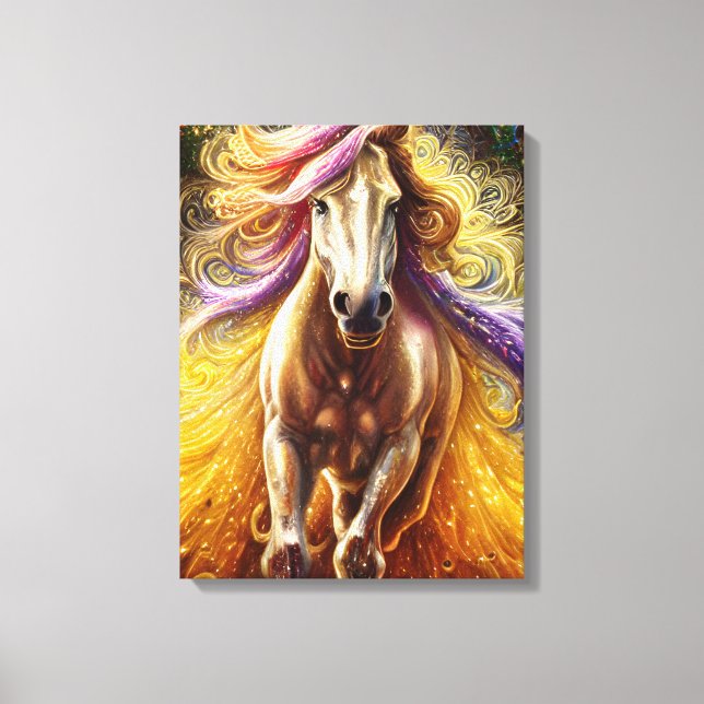 Beautiful Horse Stretched Canvas Print (Front)