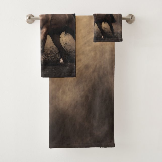 Beautiful horse throw pillow (En situation)