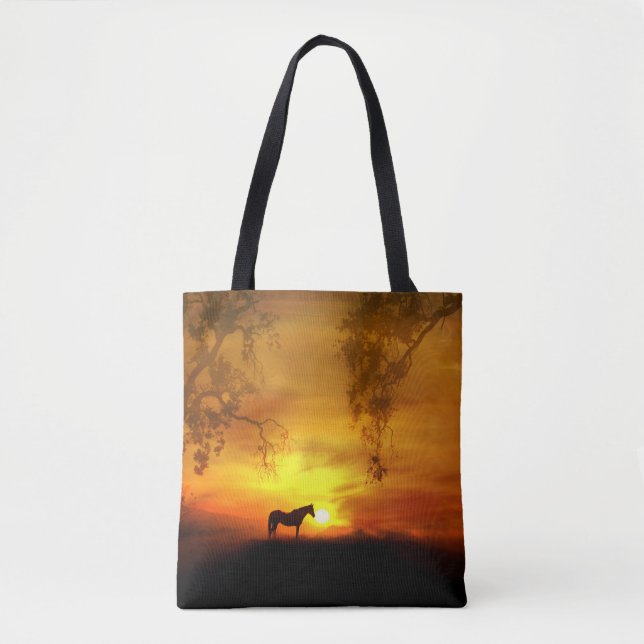 Beautiful Horse Tote Bag (Front)