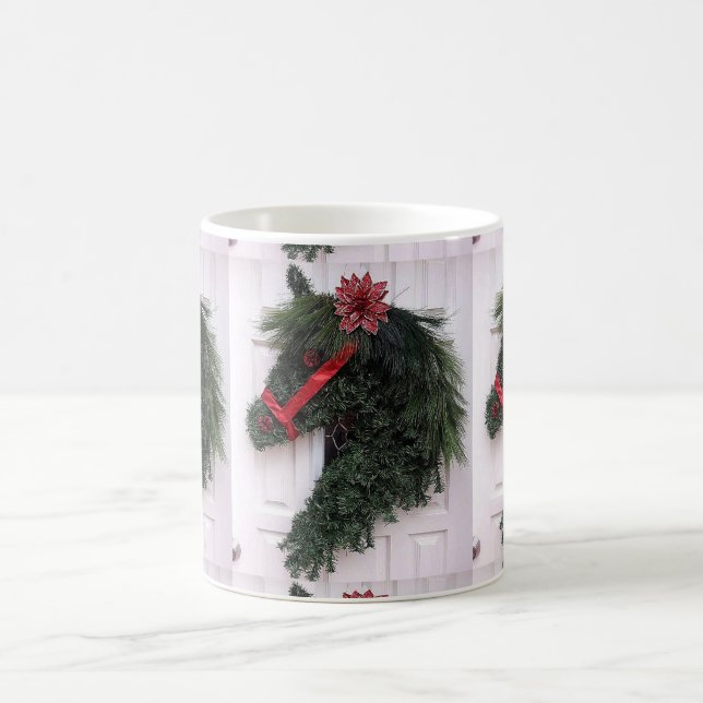 ***BEAUTIFUL HORSE WREATH*** MUG (Center)