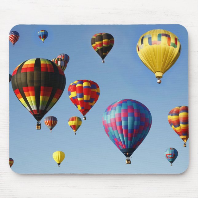 Beautiful Hot Air Balloons Mouse Pad (Front)