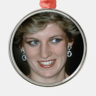 Beautiful! HRH Princess of Wales Metal Ornament