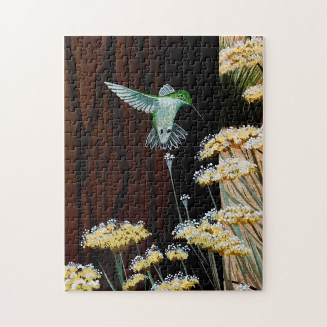 Beautiful Hummer Puzzle (Vertical)