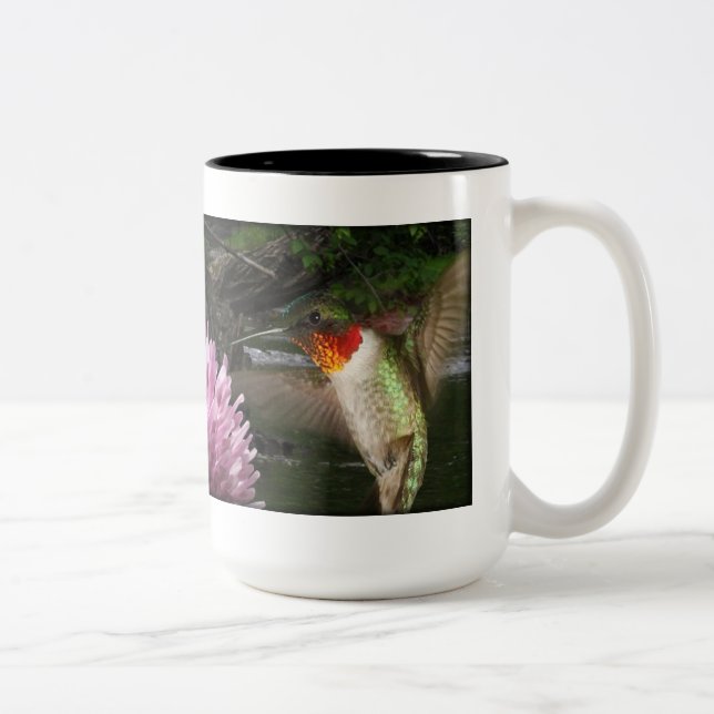 Beautiful Hummingbird Fantasy mug (Right)