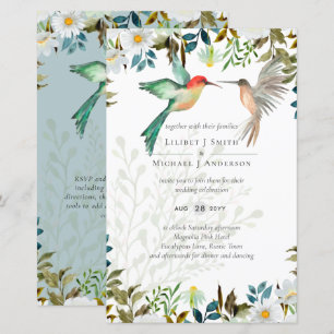 Beautiful HUMMINGBIRDS Couple Wedding