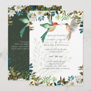 Beautiful HUMMINGBIRDS Couple Wedding
