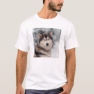 Beautiful Husky in the Outdoors T-Shirt