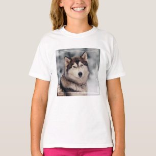 Beautiful Husky in the Outdoors T-Shirt