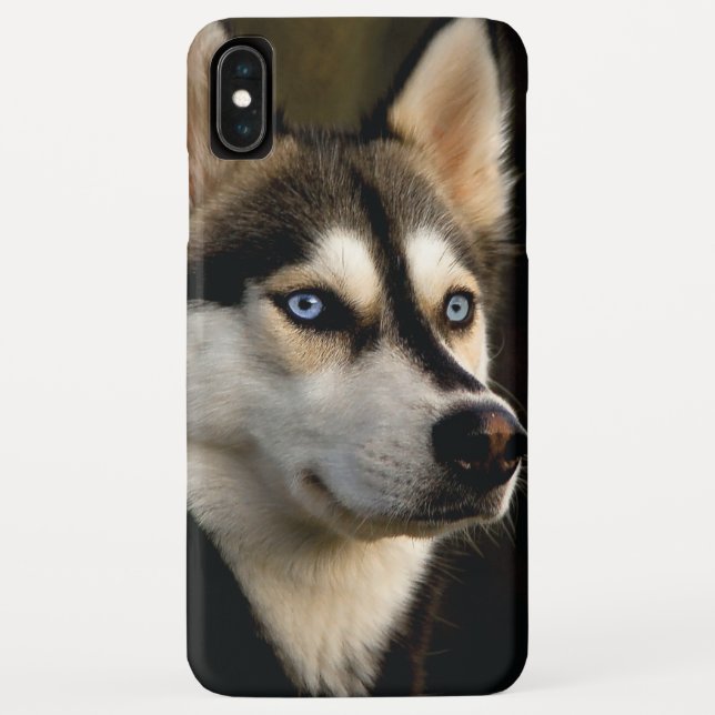 Beautiful Husky Throw Pillow Case-Mate iPhone Case (Back)