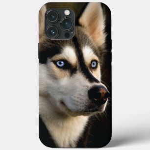 Beautiful Husky Throw Pillow iPhone 13 Pro Max Case