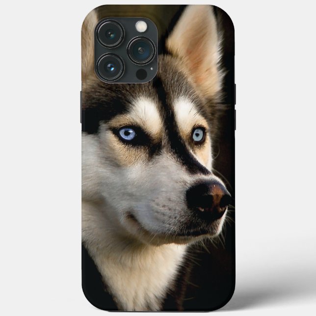 Beautiful Husky Throw Pillow Case-Mate iPhone Case (Back)