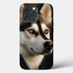 Beautiful Husky Throw Pillow iPhone 13 Pro Case
