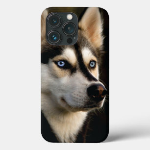 Beautiful Husky Throw Pillow iPhone 13 Pro Case