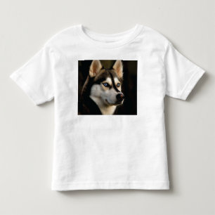 Beautiful Husky Throw Pillow Toddler T-shirt