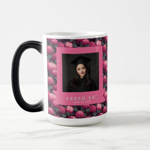 Beautiful Hydrangea Flower Gift For Him Grad Magic Mug