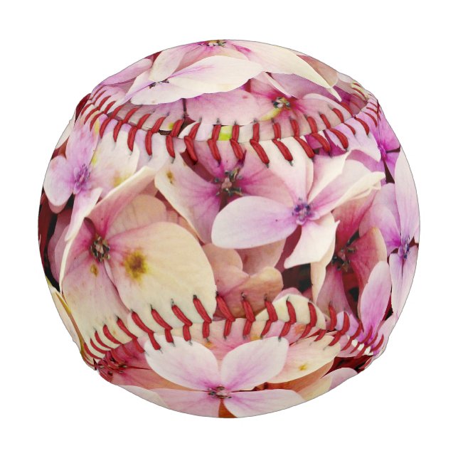 Beautiful Hydrangea Flowers Baseball (Front)
