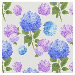 Beautiful Hydrangeas Fabric