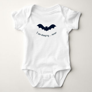 Beautiful I am sleeping ... never bat Baby Bodysuit