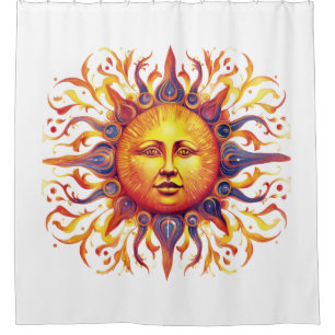 Beautiful Illustrated Sun