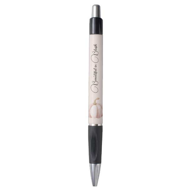 Beautiful in Blush Pumpkin Pen (Front Vertical)