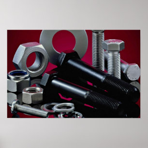 Beautiful Industrial fasteners Poster