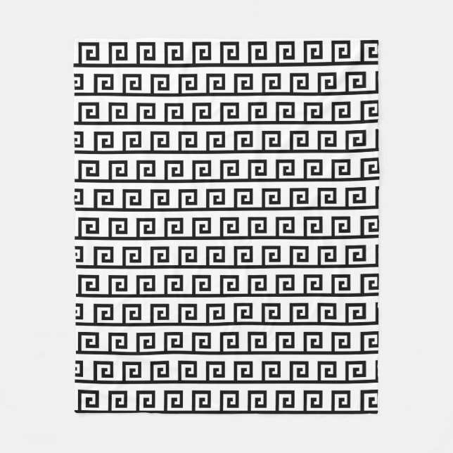 Beautiful Inka Geometric Pattern Fleece Blanket (Front)